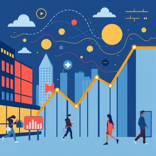 An illustration of market trends
