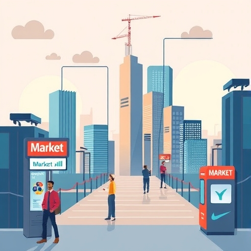 An illustration of market trends