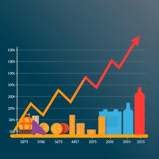 A commodity market graph
