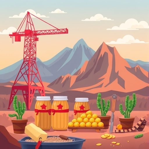 An illustration of commodity trading.