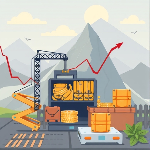 An illustration of commodity trading.