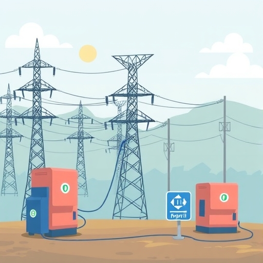 Illustration of a power exchange