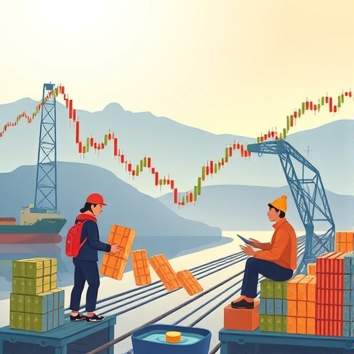 An illustration of commodity trading.