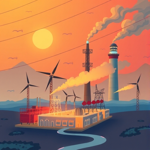 Illustration of the energy market