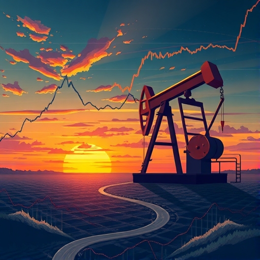 illustration of oil futures