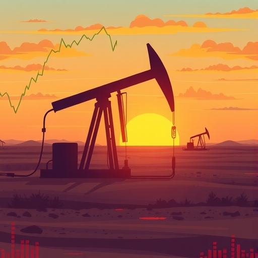 illustration of oil futures