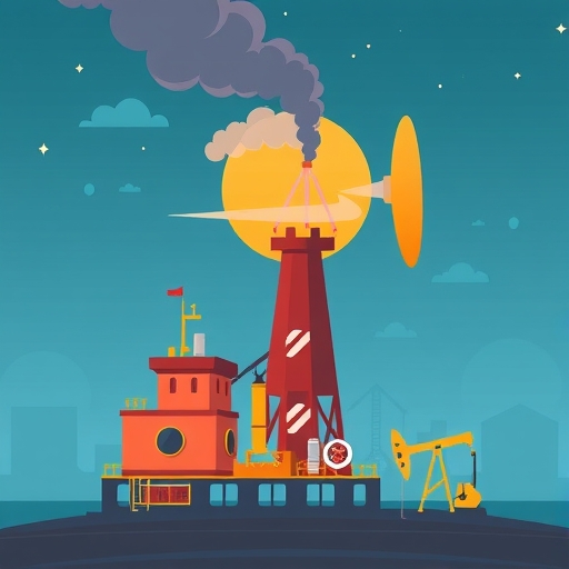Illustration of the oil market
