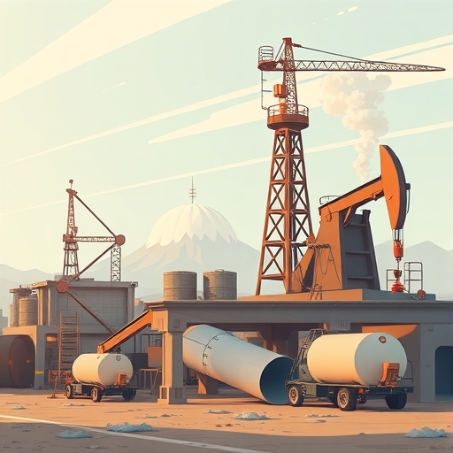 Illustration of the oil market