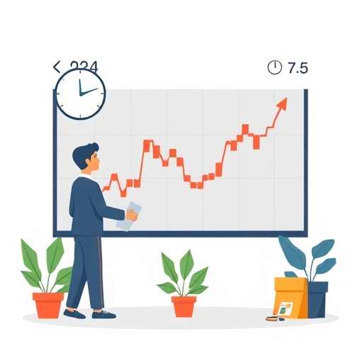 An illustration of trading.