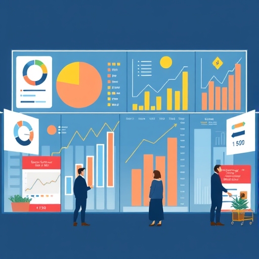 An illustration of market analysis.