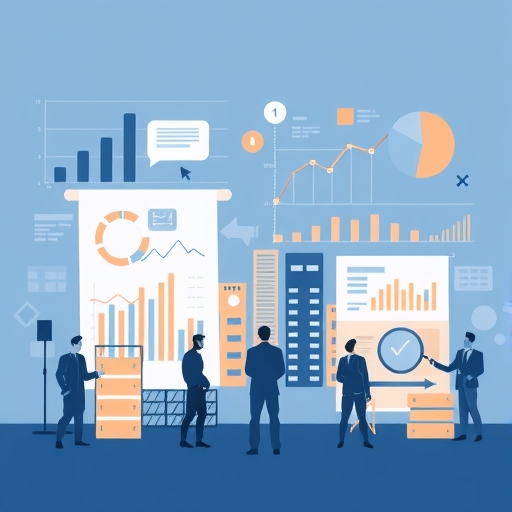 An illustration of market analysis.