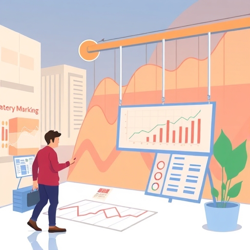 An illustration of market analysis.