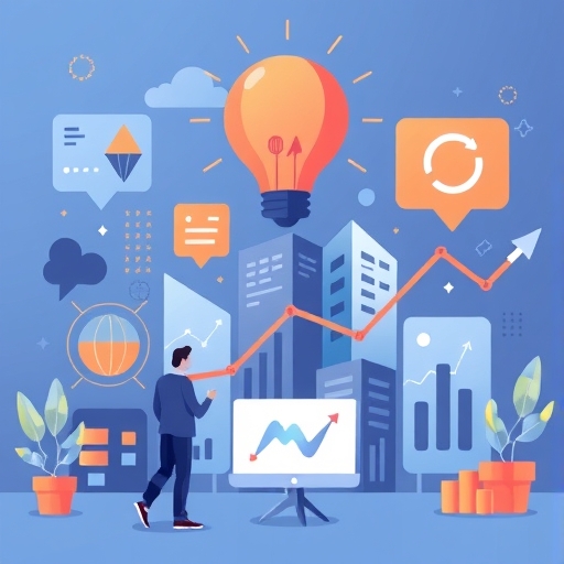 Market trends illustration