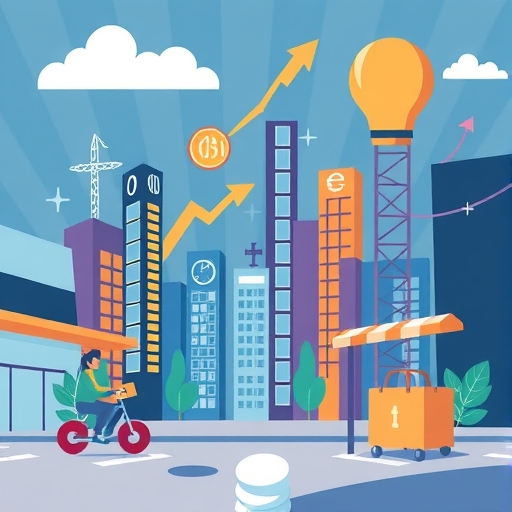 Market trends illustration