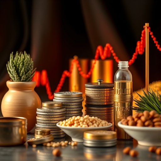 A dynamic trading commodities market