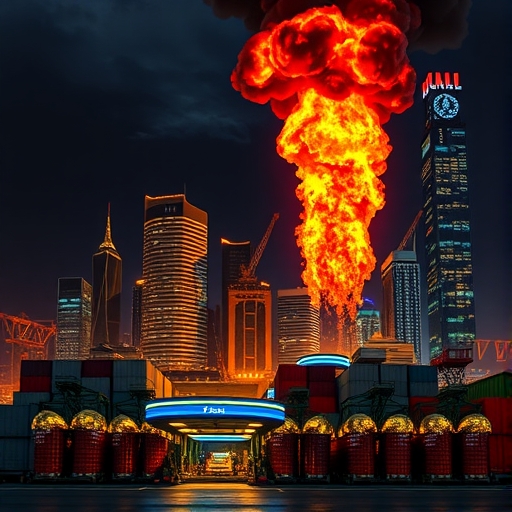 Visual representation of a commodities market