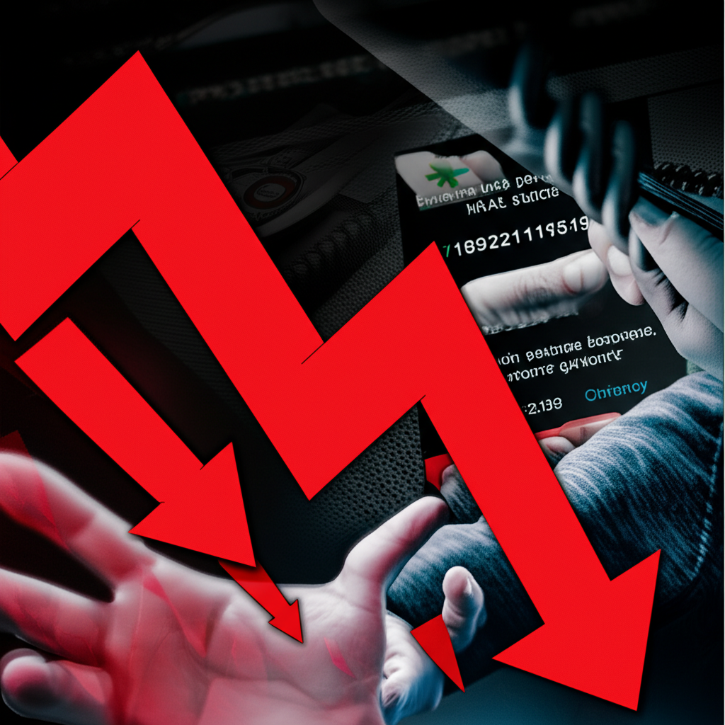 A conceptual image illustrating the concept of leverage in financial trading with a small hand using a large lever to lift a heavy object.