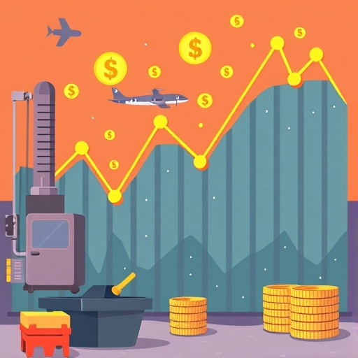 An illustration of the commodity market.