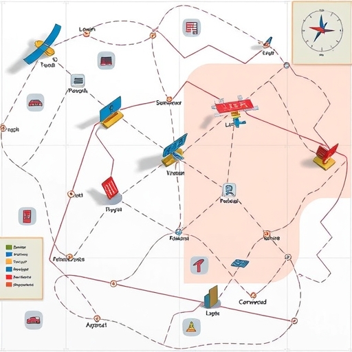illustration of strategy map