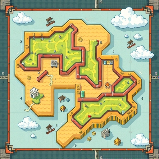 illustration of strategy map