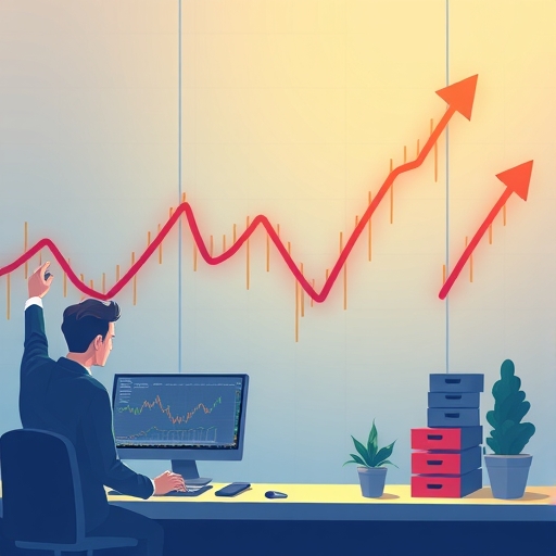 Illustration of trading activity