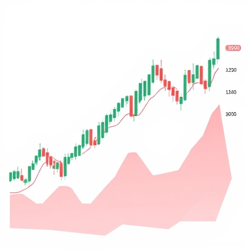 Illustration of trading charts