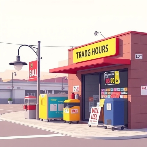An illustration representing commodity trading hours.
