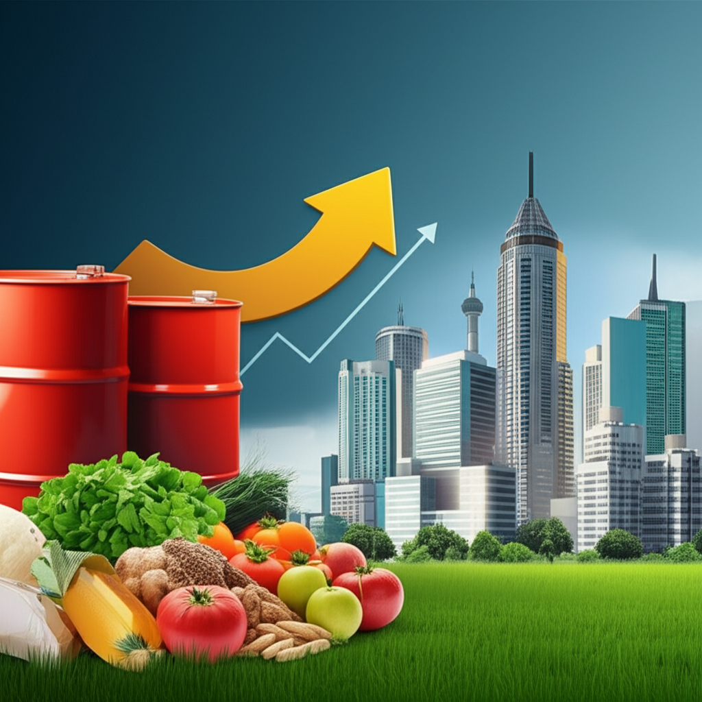 Commodity prices impacting transportation, energy, and manufacturing costs across the U.S. economy