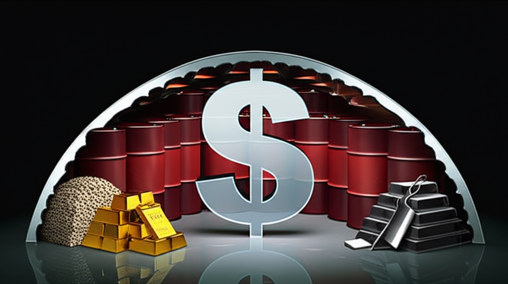 Commodities shielding US dollar