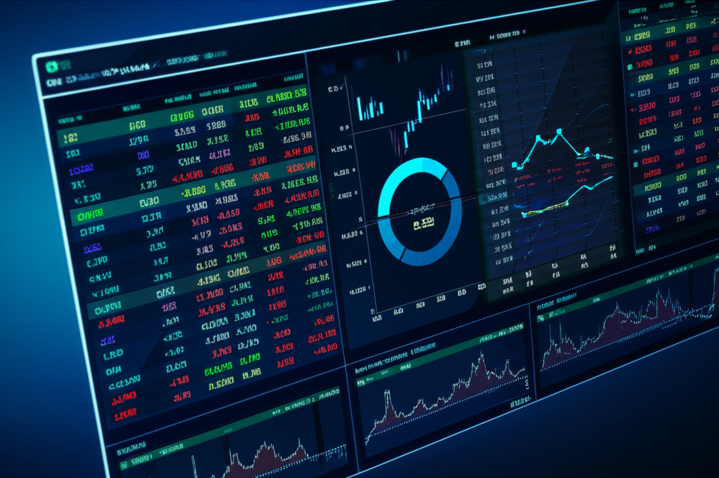 Digital carbon trading interface showing market data and trading tools