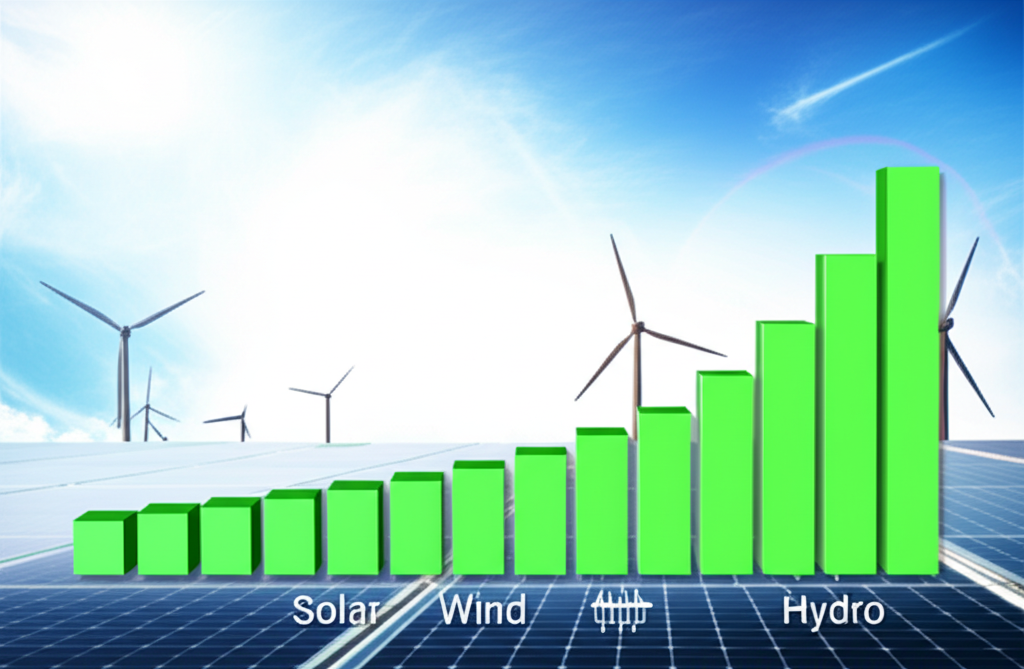 Green energy portfolio growth