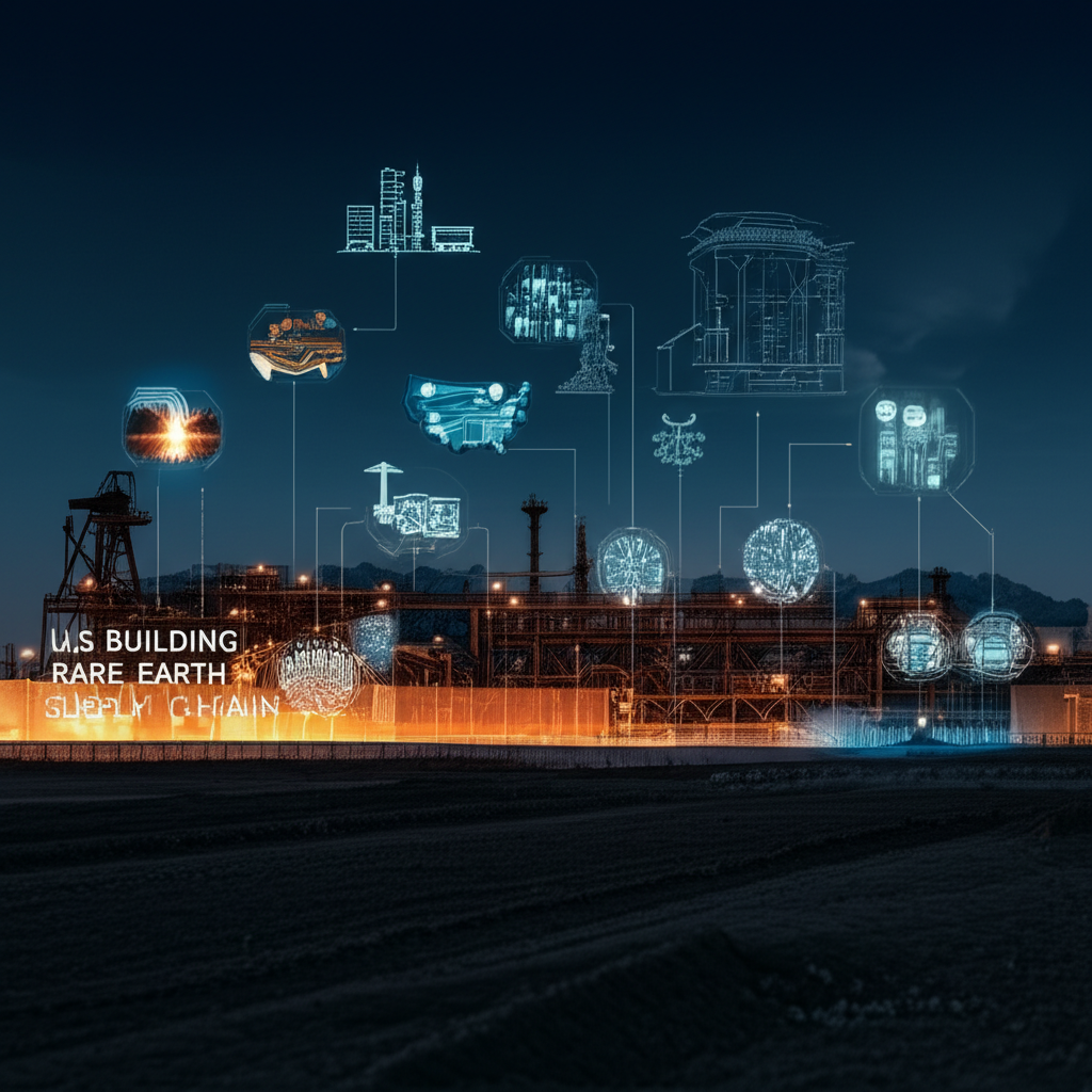 US building rare earth supply chain