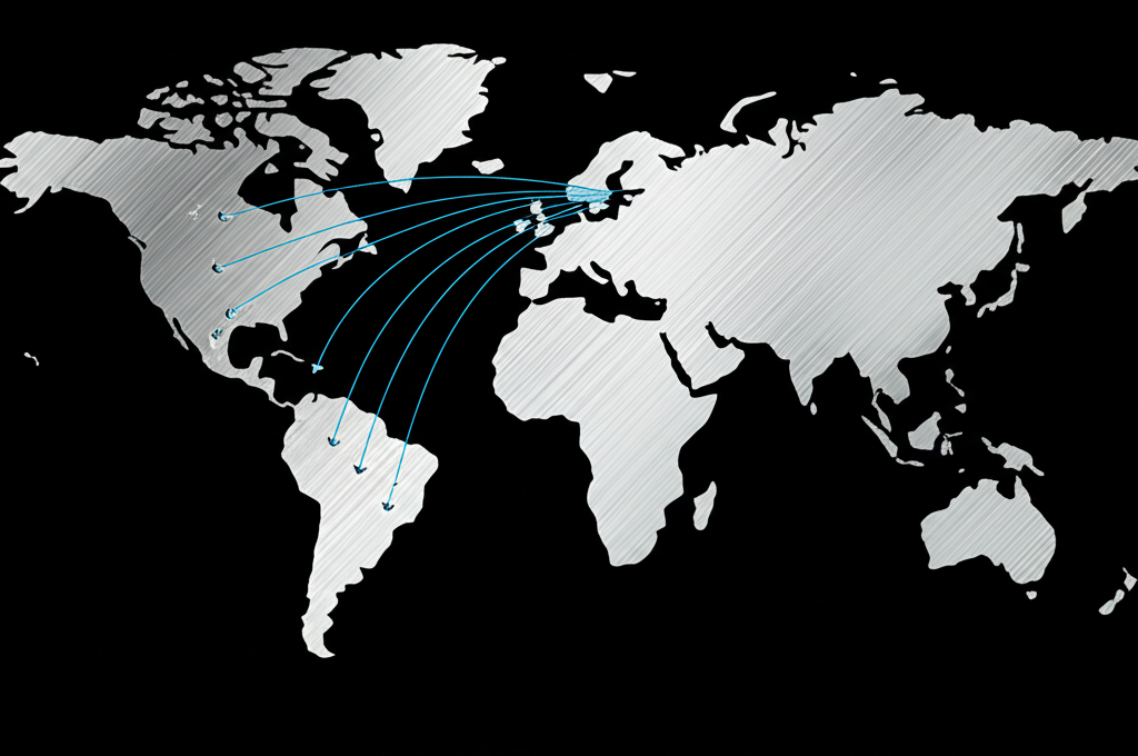 China steel industry global trade network affecting U.S. markets