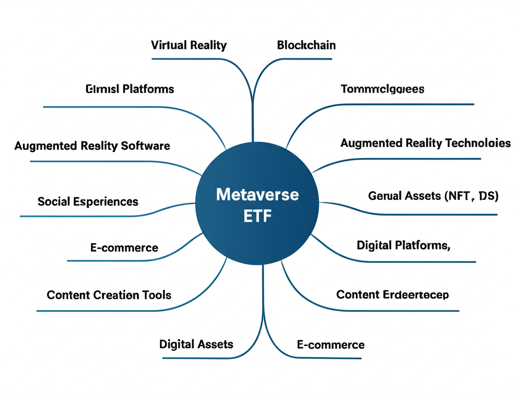 Metaverse ETF opportunities map