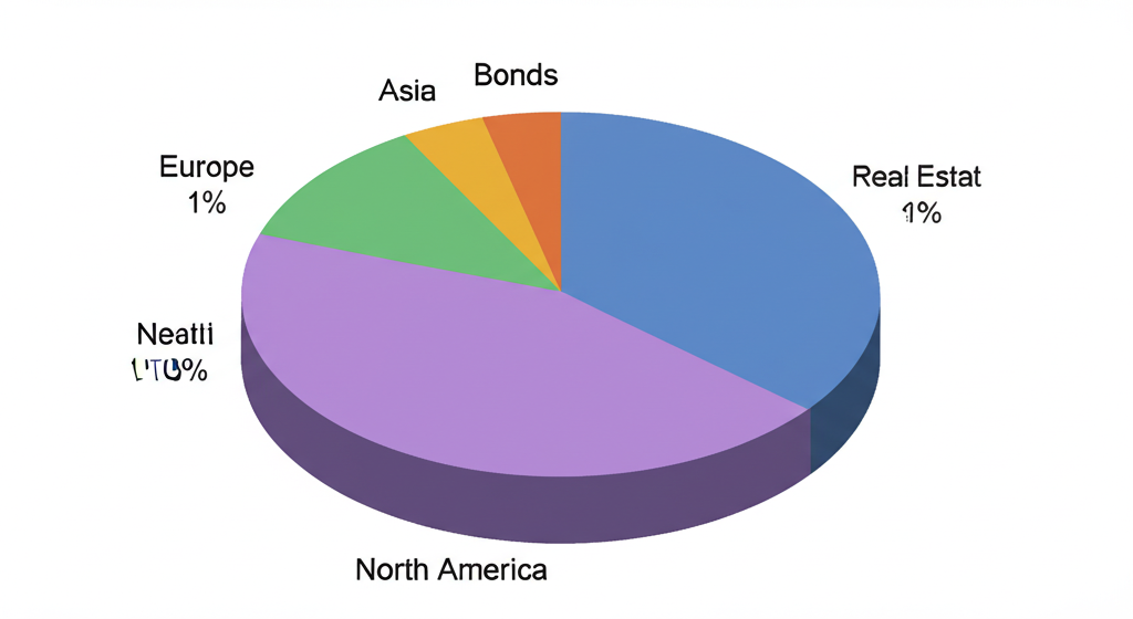 Chart showing diverse global investment portfolio including China ETFs