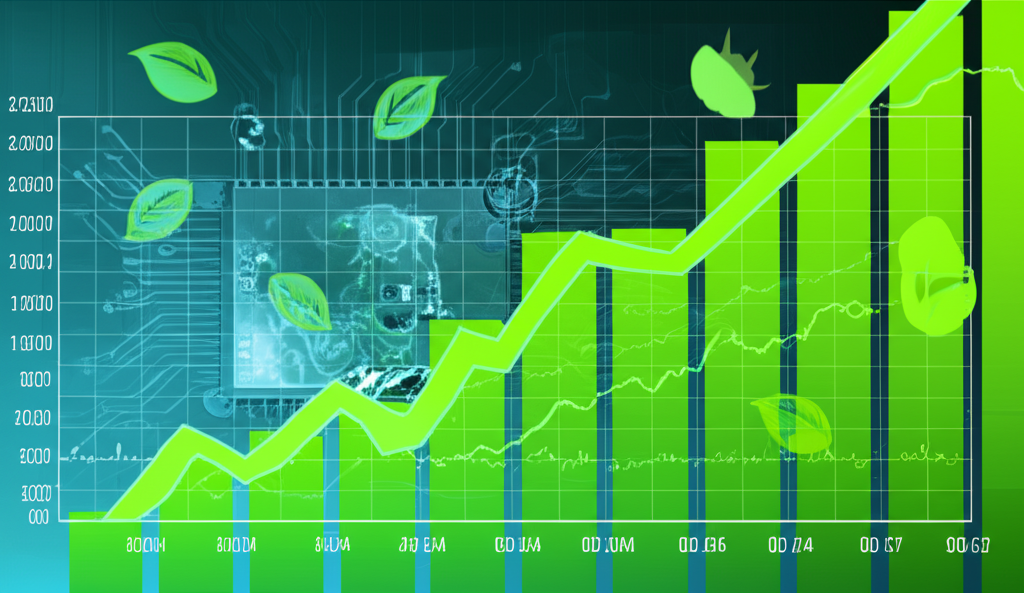 Graph showing commodity price trends in energy markets with overlay of renewable capacity growth, 2020-2025
