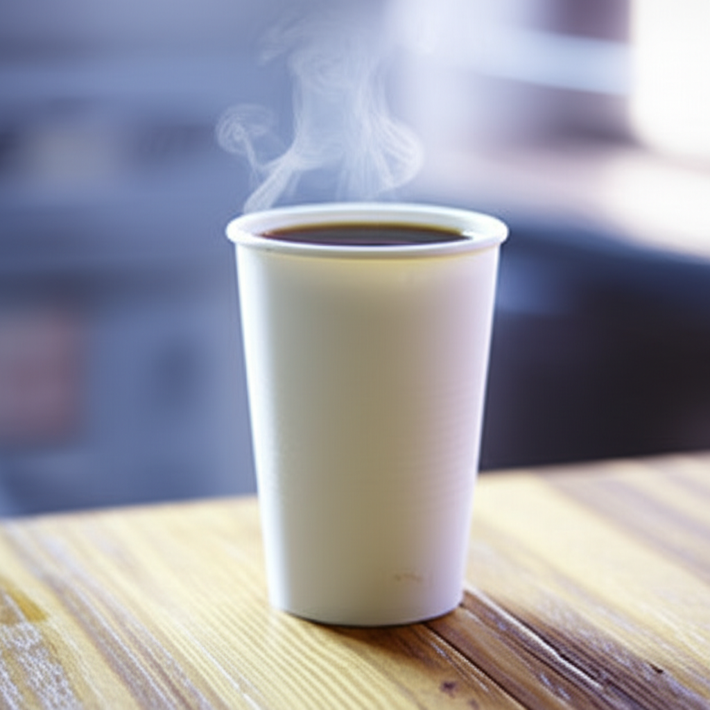 US coffee cup, uncertain future