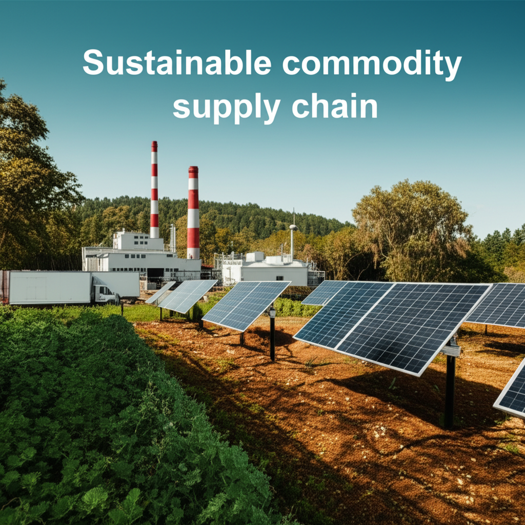 Sustainable commodity supply chain