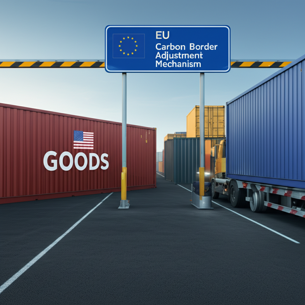US goods crossing the EU border subject to carbon adjustment mechanisms