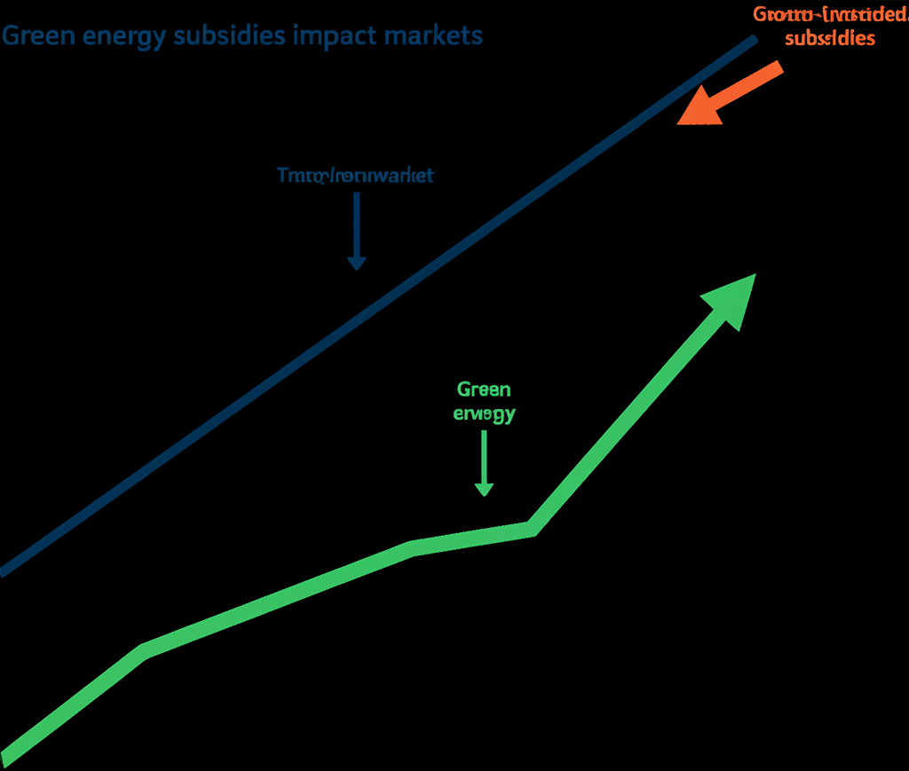 Green energy subsidies impact markets
