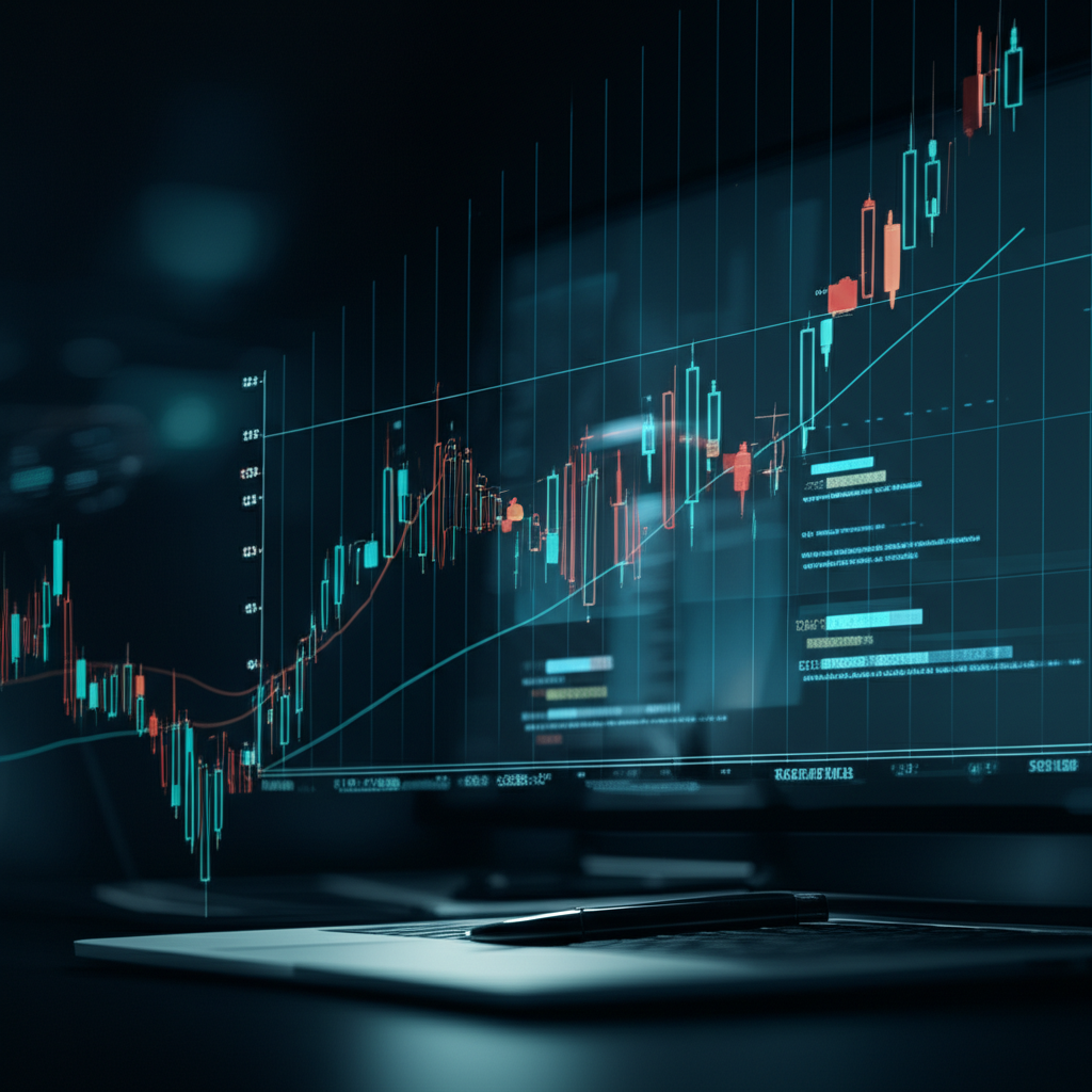 U.S. investor market analysis dashboard displaying commodity price trends, economic indicators, and portfolio allocation models
