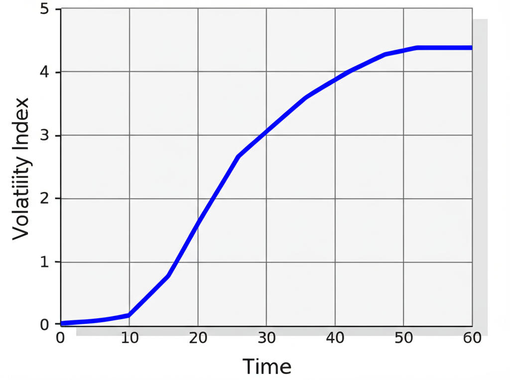 Volatility index data illustration