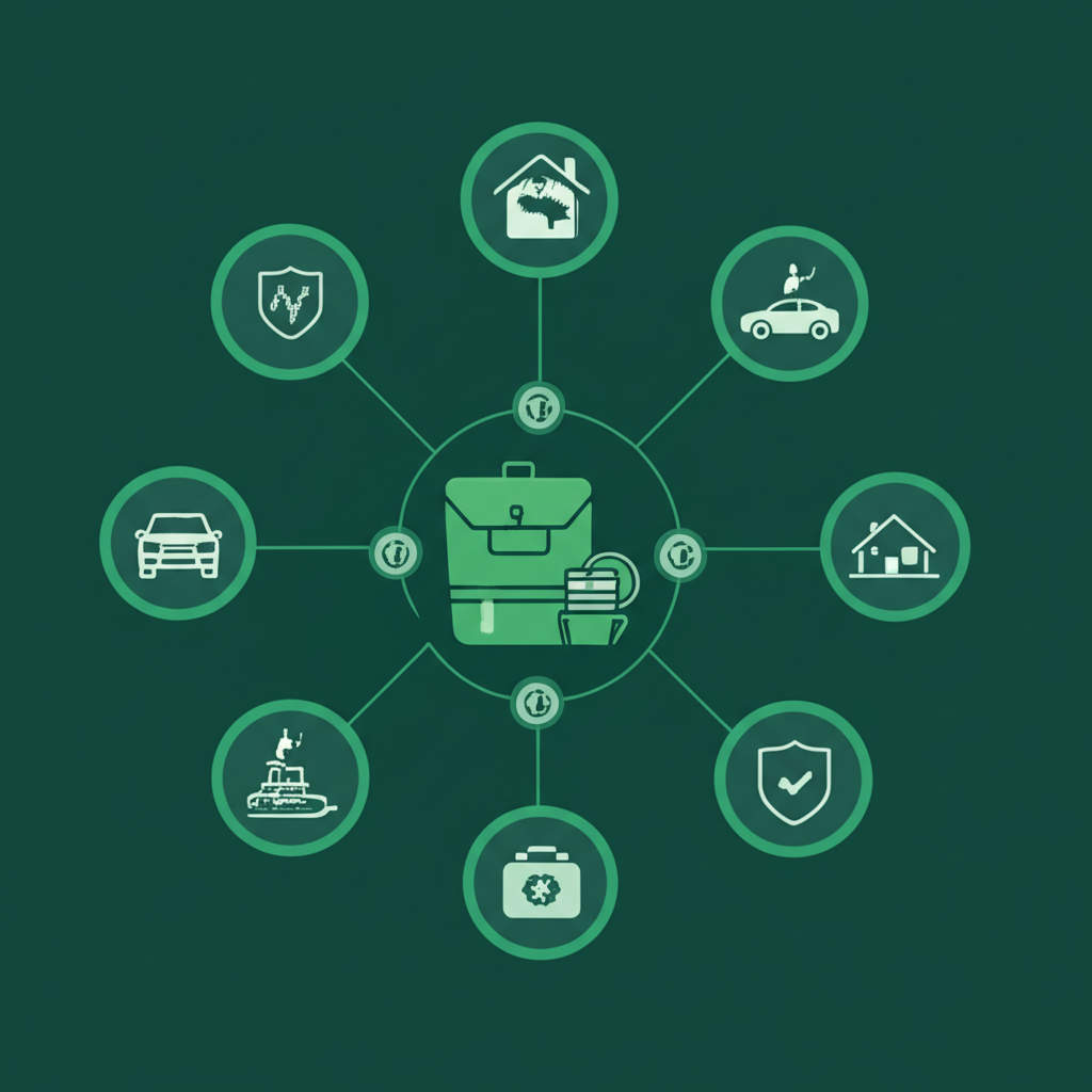 Diversified insurance portfolio growth
