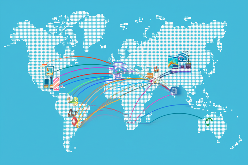 US economy global trade links