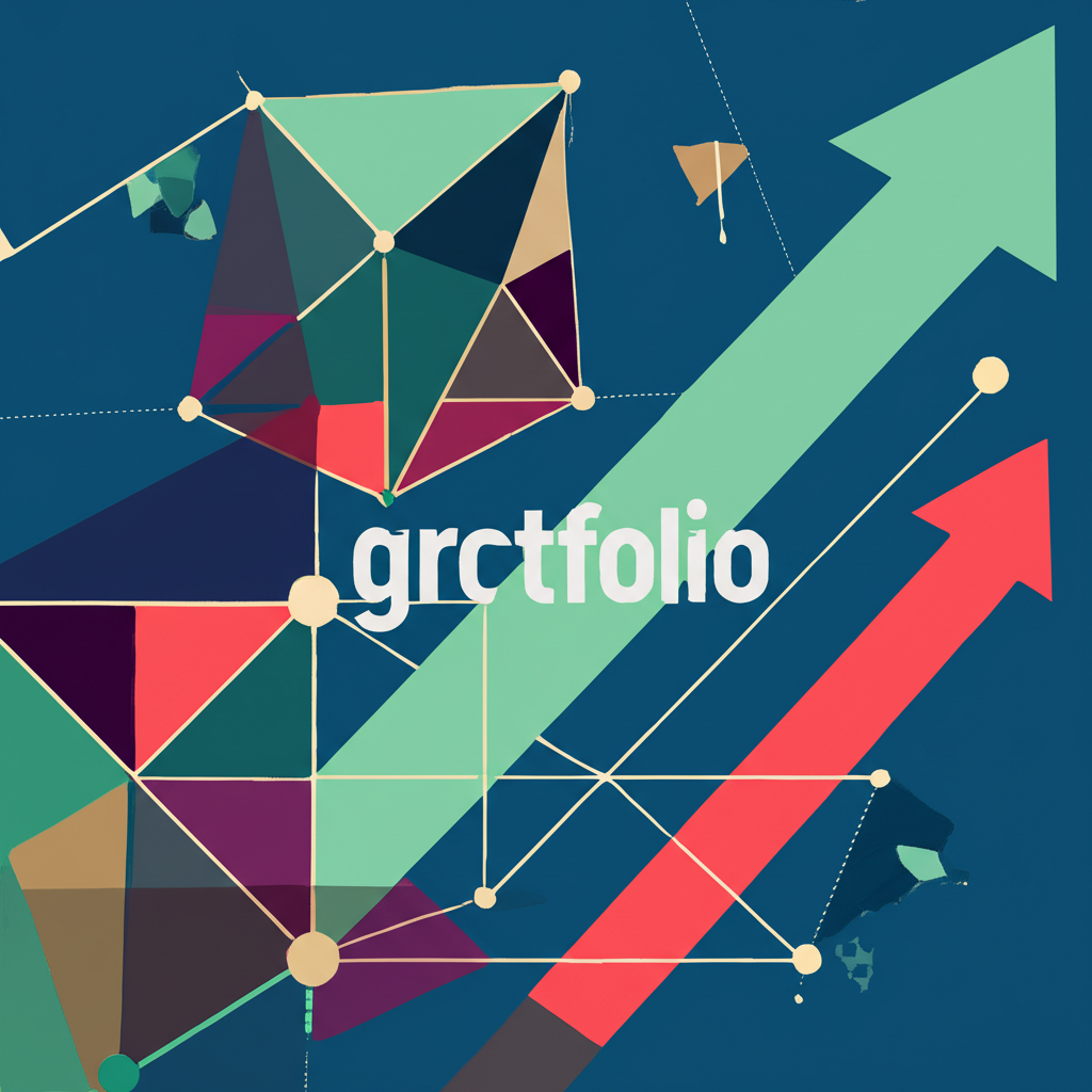 Illustration of diversified portfolio growth over time