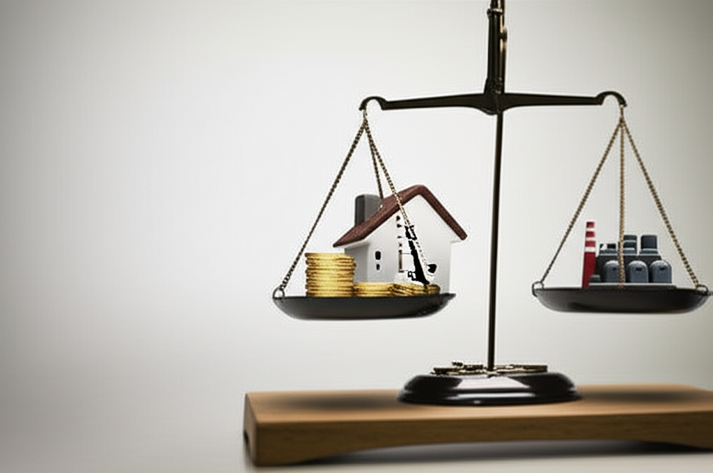 Balanced scales with diverse assets