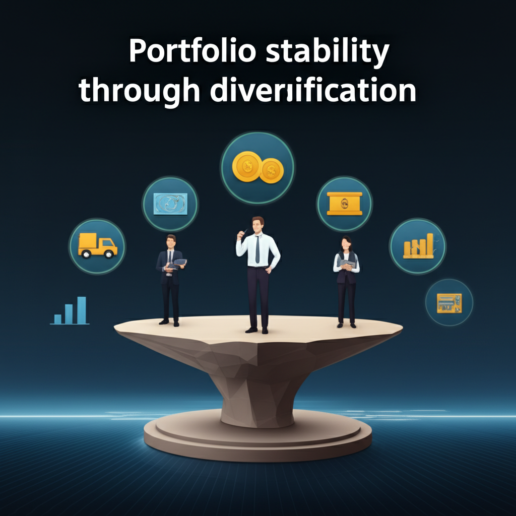 Portfolio stability through diversification