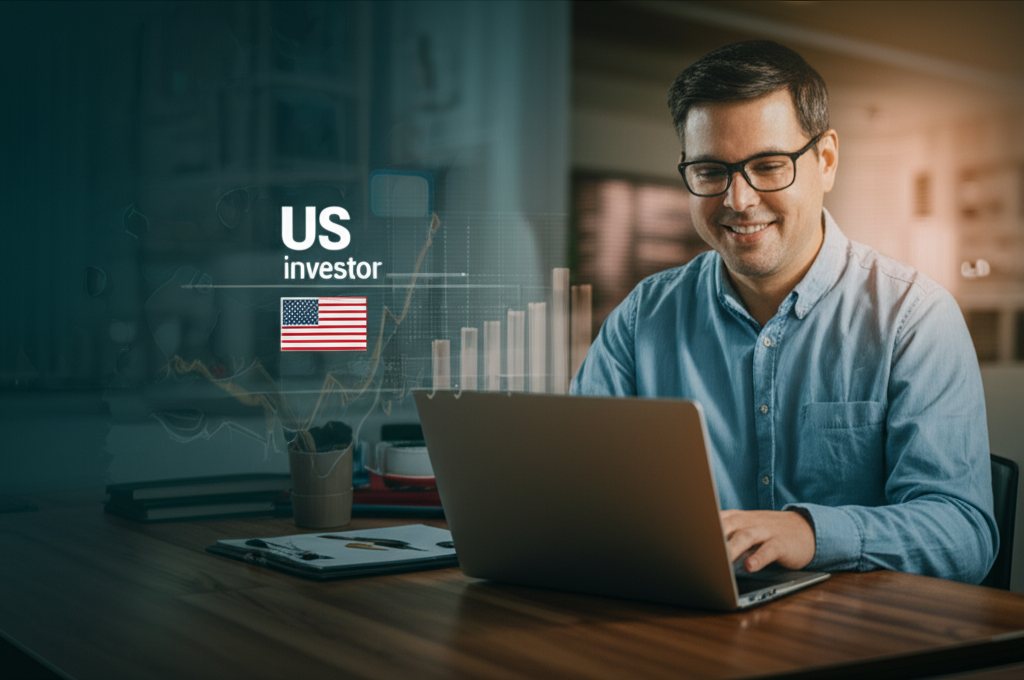 US investor achieving financial freedom through passive strategies