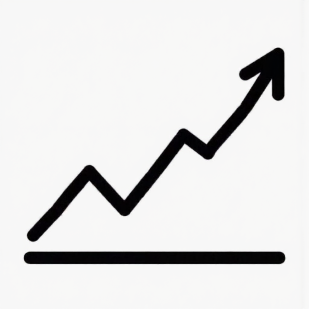 Thai Baht symbol overlaid on an upward-trending forex graph, illustrating potential gains in currency trading for Thai investors